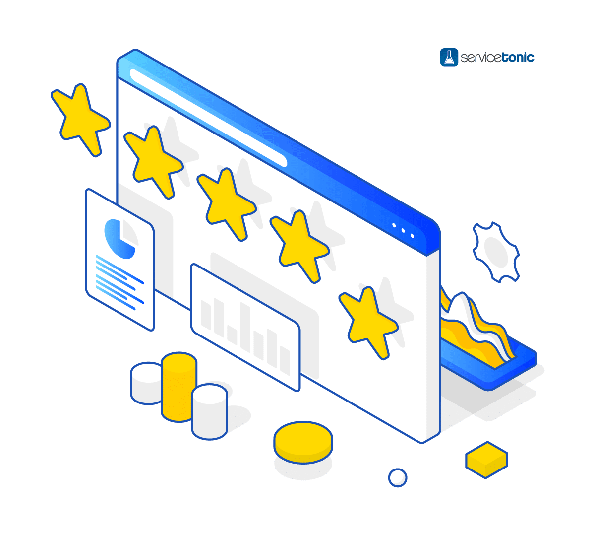 5 estrellas con las que cuenta un software de help desk