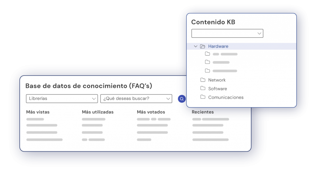 Portal web Base de datos conocimiento