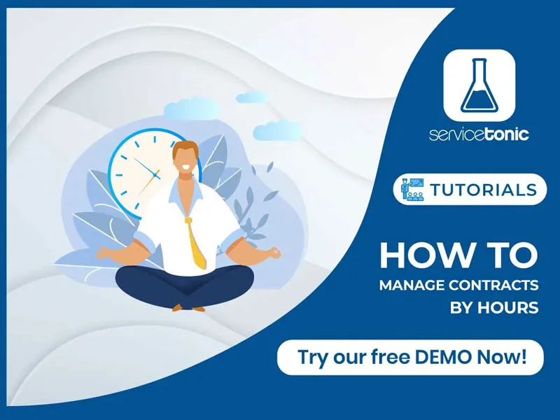Manage contracts module in ServiceTonic ITSM