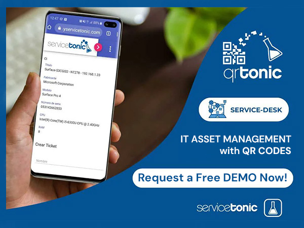 IT asset management with QR Codes