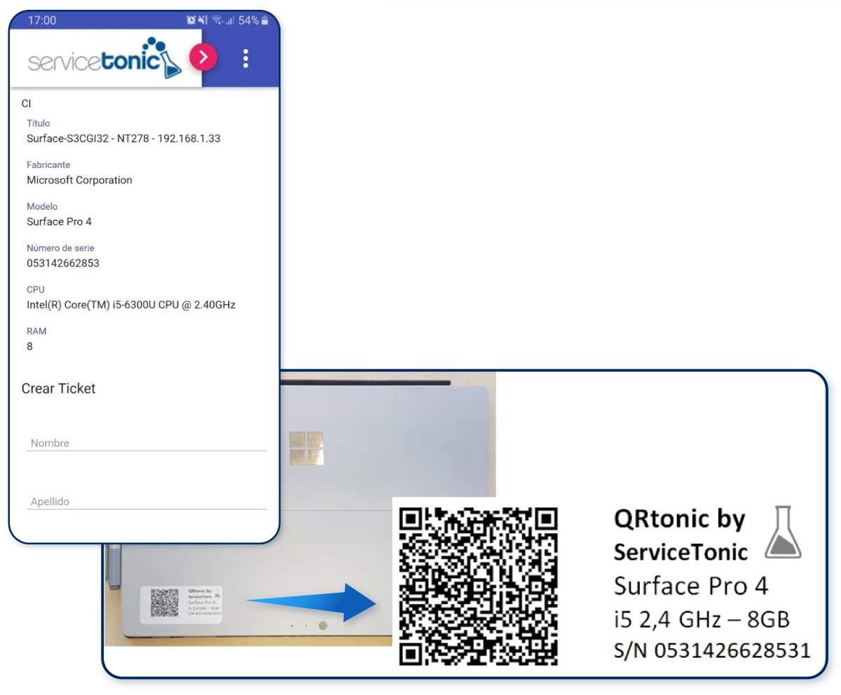 QRTonic activos Ti