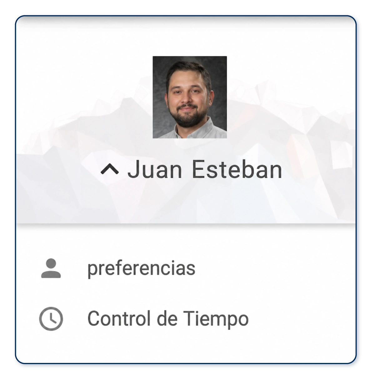 usuario registro horario