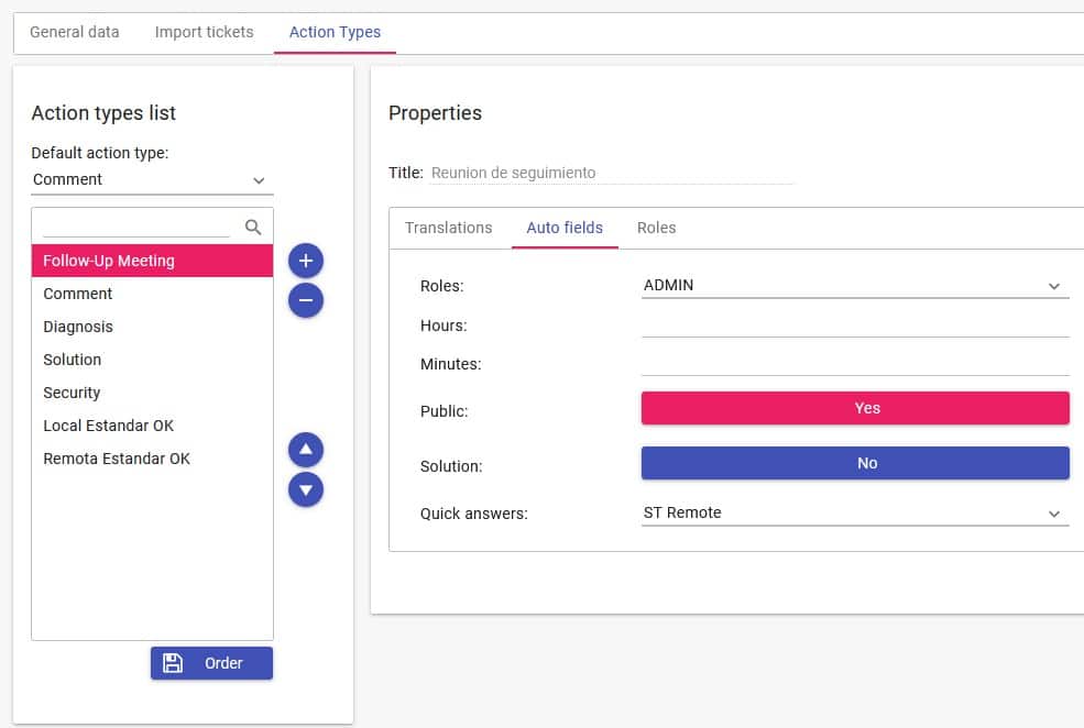 Action Types Action Types