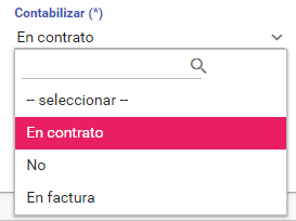 Contabilizar trabajo