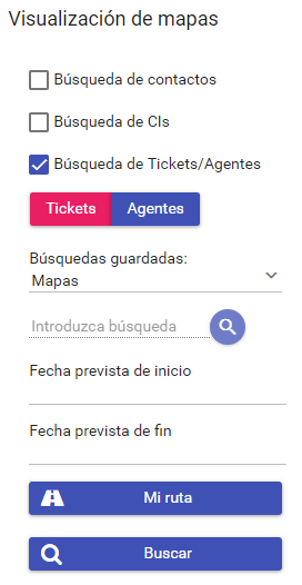 Geolocalizar tickets