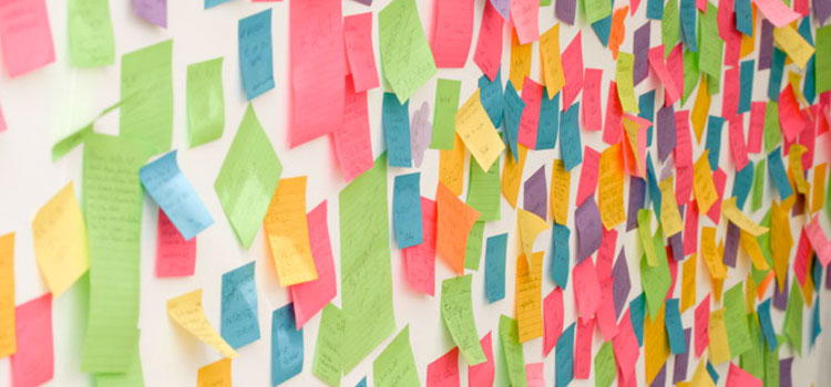 pared post-it ideas