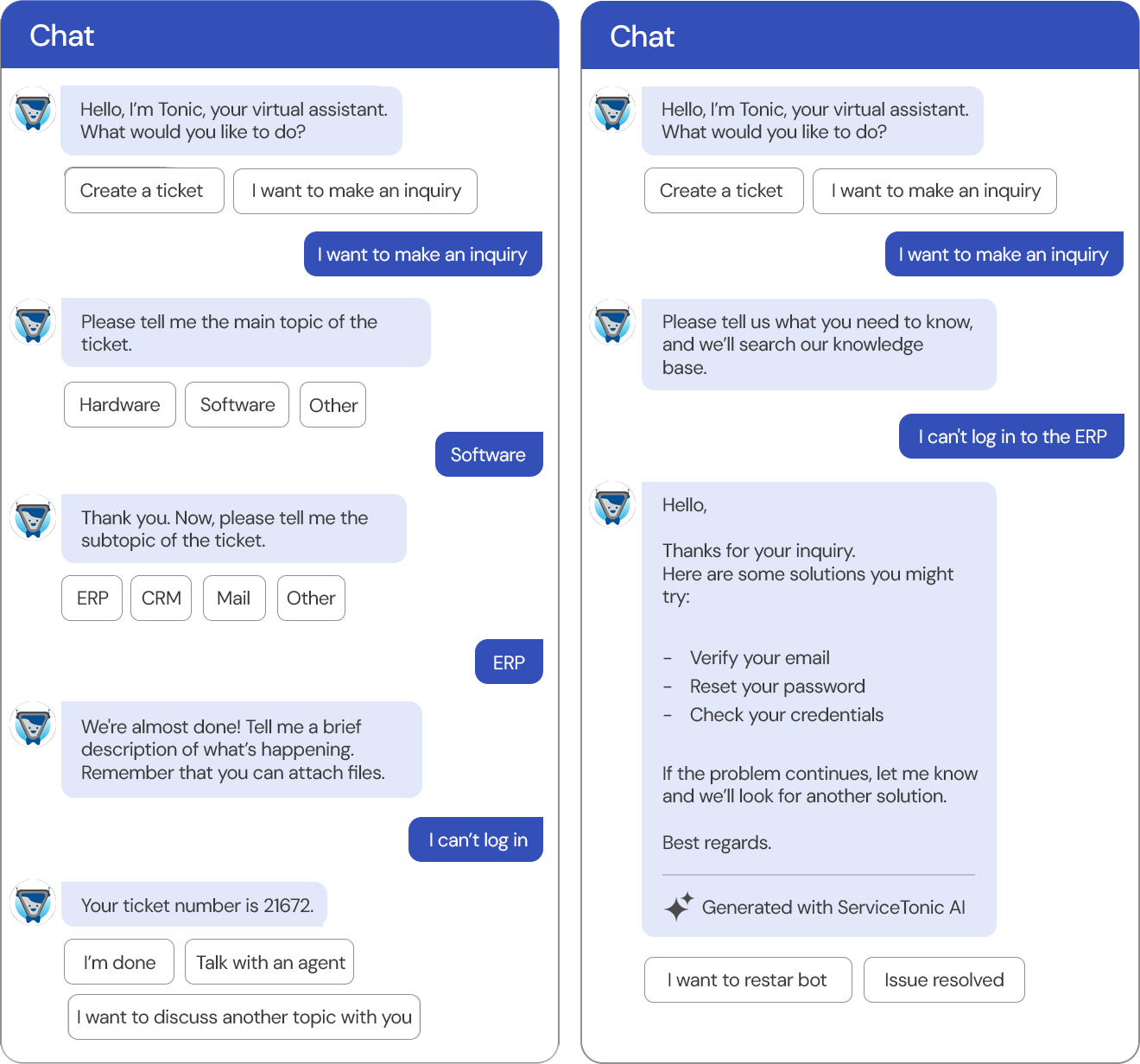 AI chatbot for customer support AI chatbot for customer support