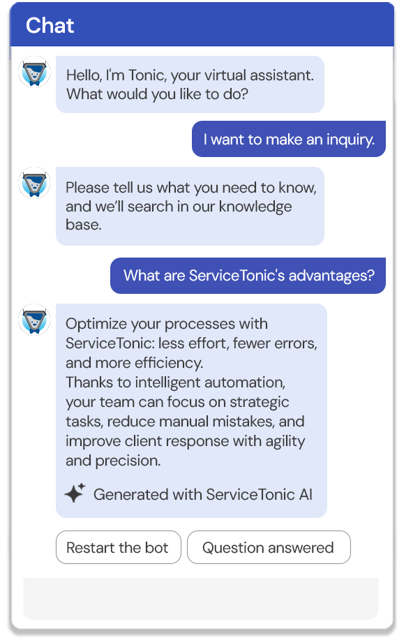 Software help desk con IA para traducción