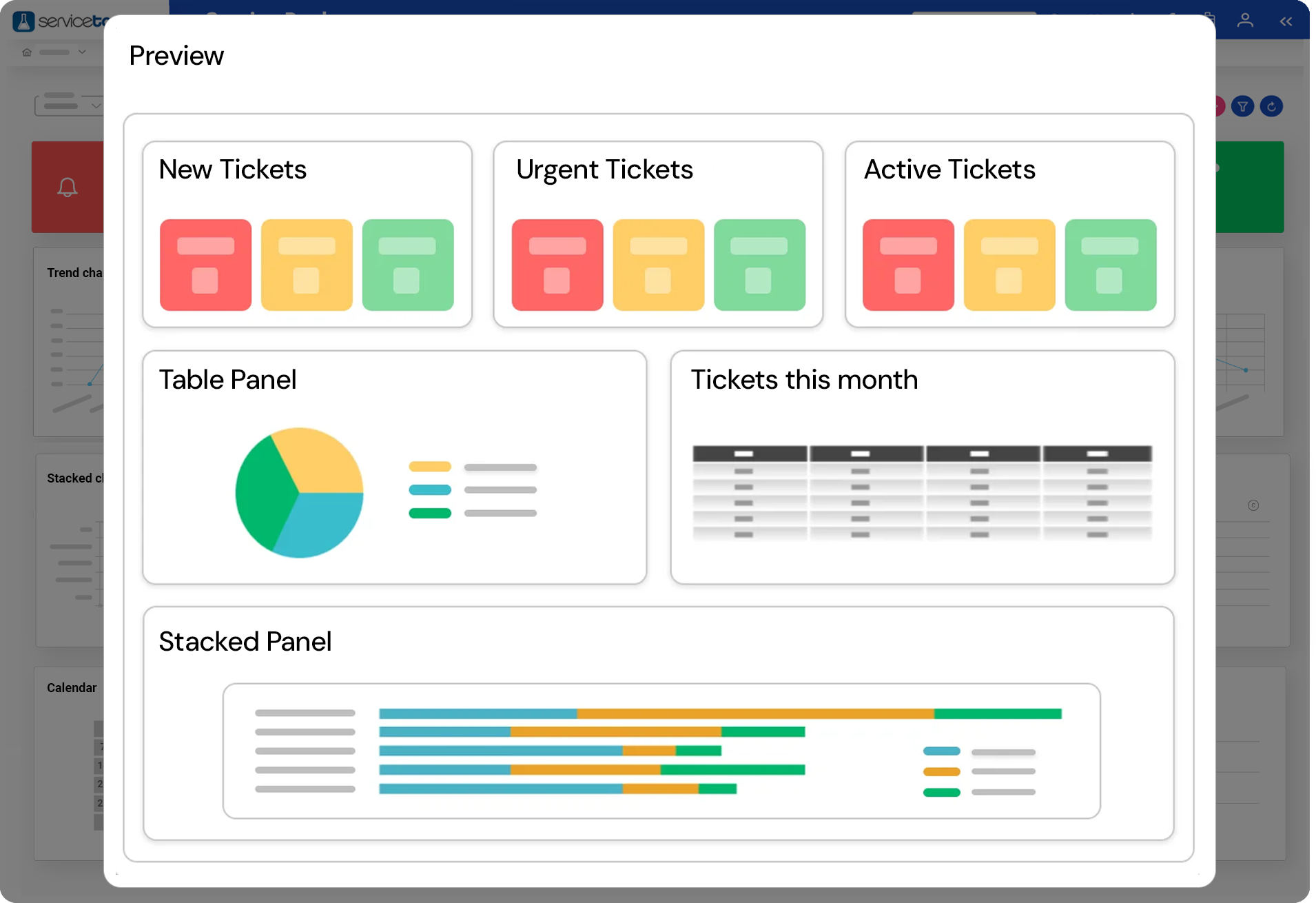 Customize Dashboards