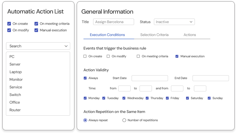 Automation with Business Rules