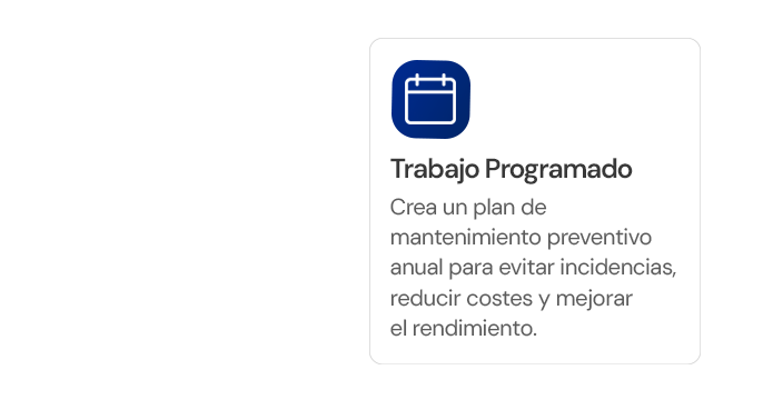 Planificación GMAO