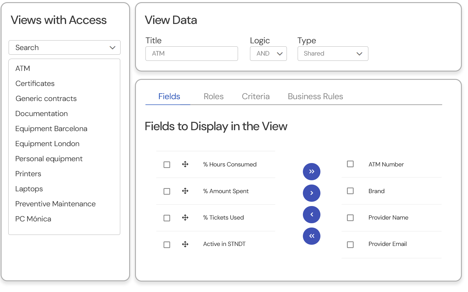 Custom CMDB Views