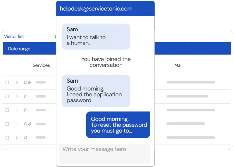 Help Desk Chat