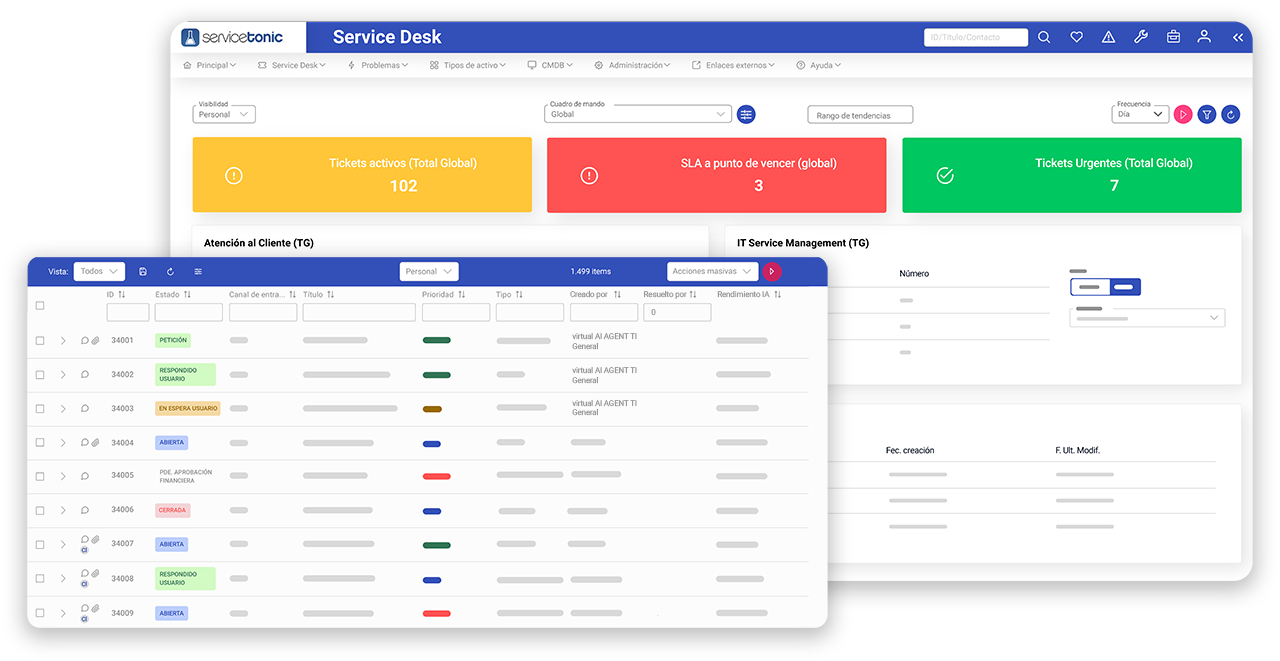 Help Desk para Departamentos TI