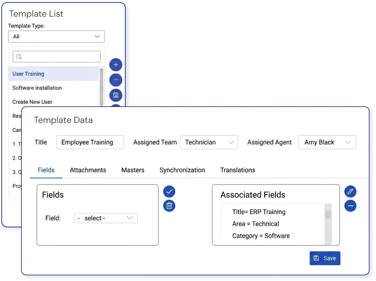 help desk ticket tool template list