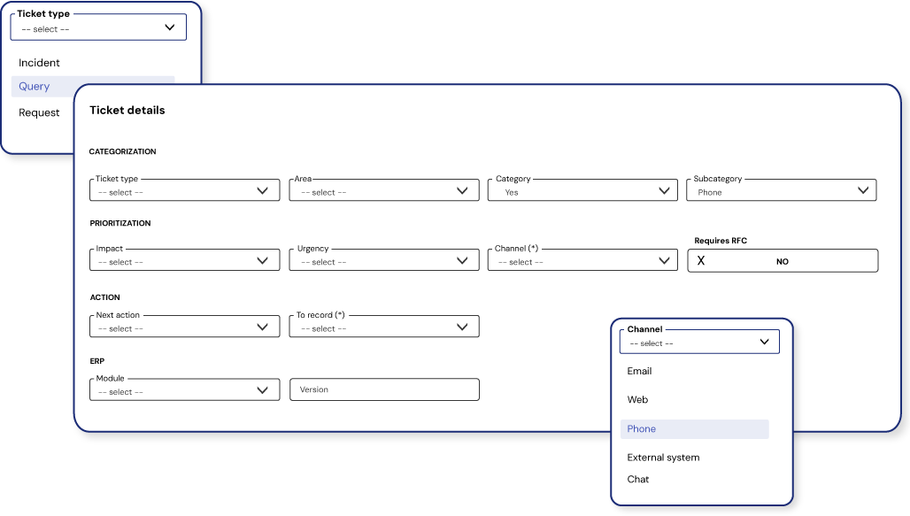 Software to manage IT incidents